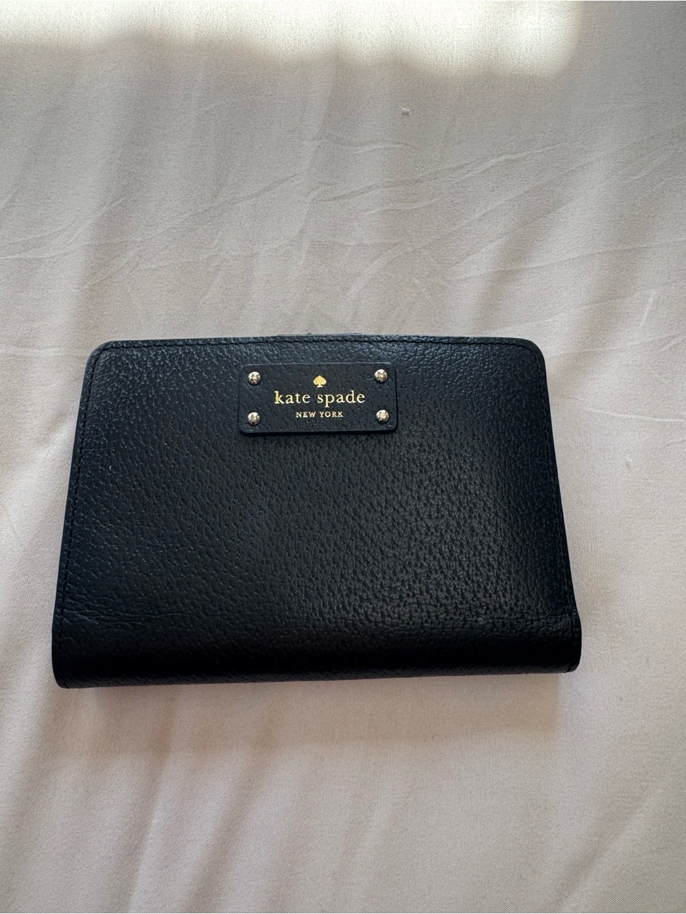 Kate Spade Black Leather Wallet